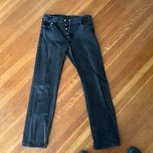 Levi’s 501 button fly jeans 36 x 36